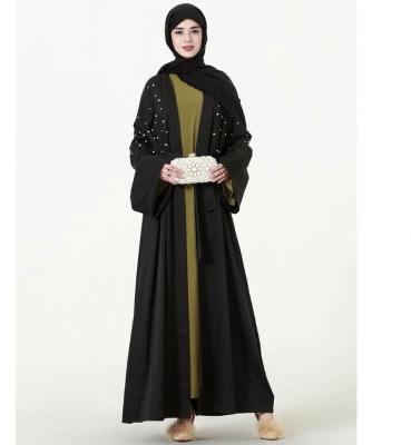 China European and American Muslim wholesale long robe cardigan robe for sale