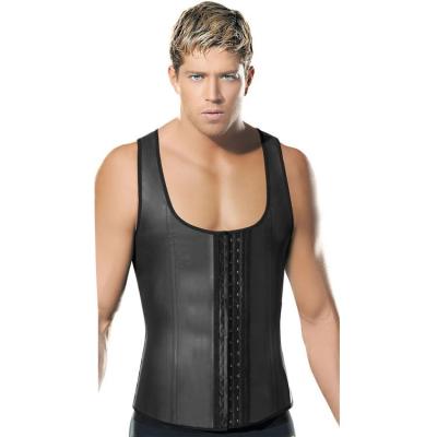 China Breathable Sauna Vest Waist Trainer For Men Big Sizes High Compression Colombian Fajas Shapewear Wholesale for sale