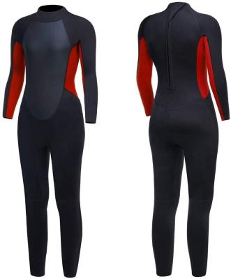 China New Arrival 3mm Antibacterial Neoprene One Piece Back Zip Diving Suit Mens Wetsuit For Snorkeling Surfing for sale