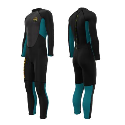 China Wholesale Logo Long Sleeve Back Zipper 3mm Custom Antibacterial Neoprene Men's Diving Surfing Wetsuit Wetsuits for sale