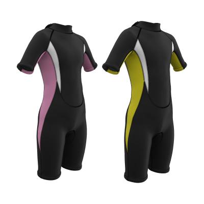 China 3mm Neoprene Small Sleeve Antibacterial Diving Suit Keep Warm In Cold Water Kids Wetsuit For Surfing Swimming Water Sports for sale