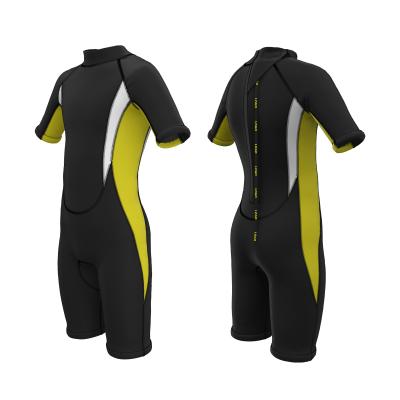 China 3mm Neoprene Small Sleeve Antibacterial Diving Suit Keep Warm In Cold Water Kids Wetsuit For Surfing Swimming Water Sports for sale