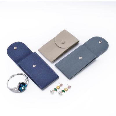 China Jewelry Display OEM ODM Flat Bracelet Necklace Earring Rectangle Pouch Pouch Bag Packaging Jewelry for sale