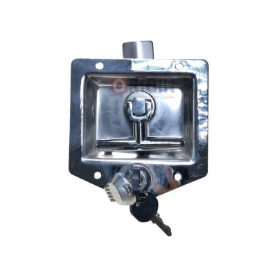 China Truck Door Stainless Steel Panel Lock T-Handle MS857 for sale