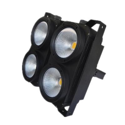 China New Garden Stage Blinder Light Warm White Led Cob 4x100w 4 Eyes Stage Dmx Led Blinder Light for sale