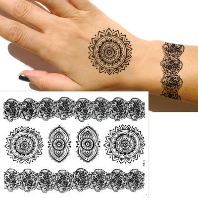 China Temporary Henna Tattoo Stickers Water Temporary Transfer, 2021 Hand, Henna Tattoo Henna Tattoo Stickers Stickers Hand Temporary for sale