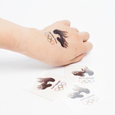 China Temporary Waterproof Girl Tattoo Stickers Metallic Custom Body Art, Glitter Women Kids Arm Hand Body Henna Temporary Tattoo Stickers for sale