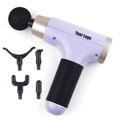 China Comfortable Electric Smart Deep Fascia Massage Gun 24v, with type 16mm gun, LCD screen massage c charger massage gun therabody for sale