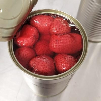 China Wholesale Canned Strawberry in Syrup E120 for sale