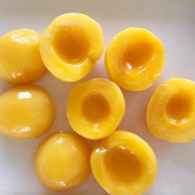 China Specification 425g Canned Brand Canned Peaches In Syrup for sale