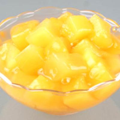 China 3kg canned canned yellow fruit peach dice factory price for sale