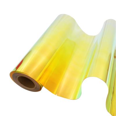 China High Quality Textile Apparel Pet Heat Vinyl Textil Hologram Transfer Film for sale