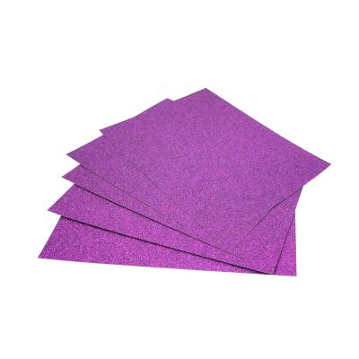 China Card Party Decoration Gift Wrapping 12 Inch X12 Inch Glitter Craft Anti Curl Paper for sale