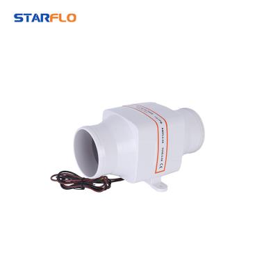 China Machinery Repair Shops China Factory Customized Logo Brand Electric In-Line Bilge Blowers Fans 12V for sale