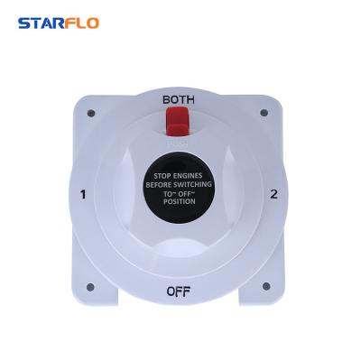 China STARFLO 12V-48V 175A Auto Heavy Duty Boat Battery Switch Battery Switch Isolator 140*140*85mm for sale