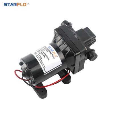 China Family Homes Mini Battery Operated 3.8Bar Micro Self Priming 12 Volt DC Electric Fresh Water Electric Diaphragm Pump for sale