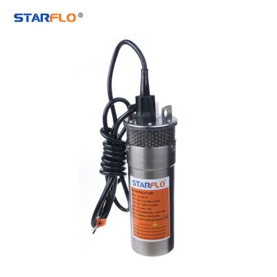 China STARFLO SF2480-30 12LPM 100M Stainless Steel Pump Casing Water Pump DC 24v Solar Submersible Deep Well Water Pump for sale