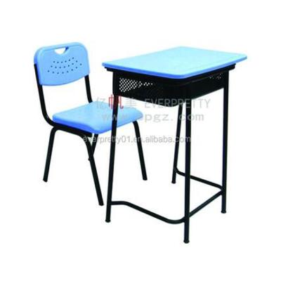 China Modern Modern Plastic Children Study Furniture School Furniture Simple Classroom Desks And Chairs for sale