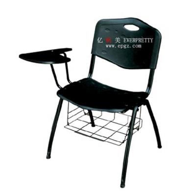 China School Furniture Modern Ergonomic Plastic Sketching Chair With Wooden Notepad And Net Drawer For Students for sale