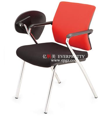 China Modern Classroom Furniture Student Chair Writing Table With Tablet Armchair for sale