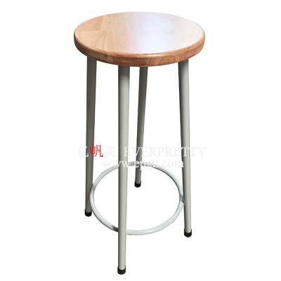 China Heavy Strong Science Furniture Lab Furniture Wooden Lab Stool Chair for sale