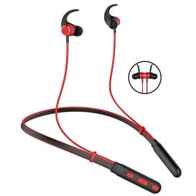 China New Product 2022 Neckband H01 Running Earbuds V5.0 Sports In-ear Waterproof Handsfree Earphone Magnetic Gaming Headset Neckband for sale