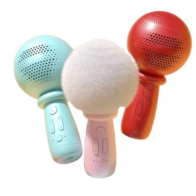 China Handheld Home Wireless Karaoke USB Microphone Professional Headset Microphone Shenzhen Factory Magic Tooth Fill Blue Speaker With Microphone for sale