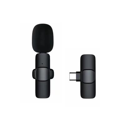 China 2021 New Microphone Wireless Microphone Headset MIC Portable Audio Video Recording For Mobile Phone Microphone Live Radio for sale