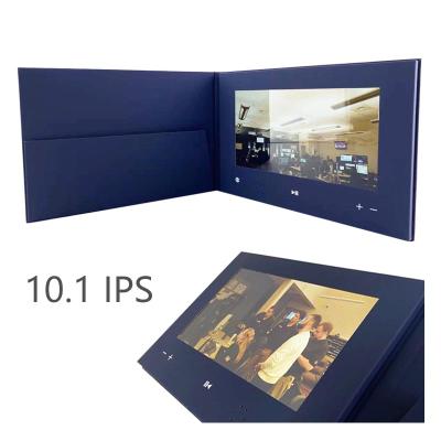 China New Arrival 2021 Paper 7 Inch LCD Module White Video Brochure For Wedding And Greeting for sale