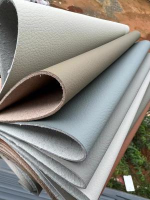 Cina Marine Vinyl Fabric PVC Artificial Leather Scratch Resistant UV Treated For Boat Car Seat in vendita