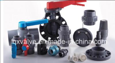 China Pn16 UPVC Ball Valve for Irrigation Water Supply and Drain Water Customization Option for sale