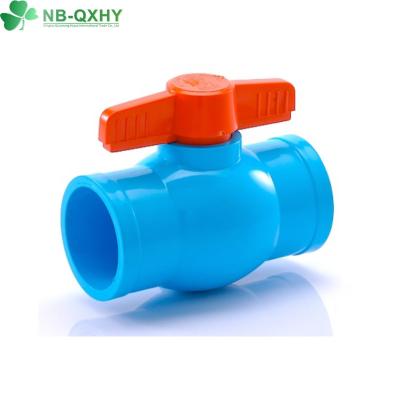 China Low Temperature PVC Compact Ball Valve for Water Supply System in Thailand Market QX for sale