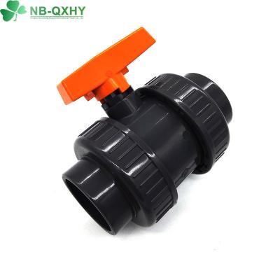 China 1-1/4 prime PVC Ball Valves Check Valve Union Valve Butterfly Valve with TPE Seat Seal for sale