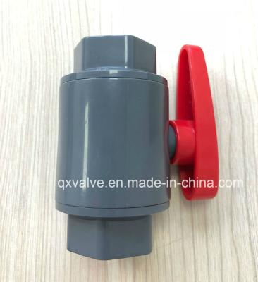 China 3 Piece UPVC Ball Valve with Blow-Down Function Manual Driving Mode for sale