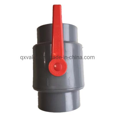 China Manual Driving Mode Flexible Ball Valve for Water Supply 6 prime prime in Grey Plastic for sale