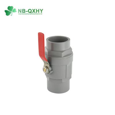 China Indonesia 2 PCS OEM PVC/Plastic Ball Valve for Industrial and Other Applications for sale