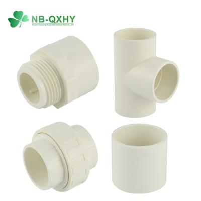 China ASTM Sch40 PVC UPVC Pipe Fitting Plastic Pipe Joint Fitting for Water Supply Coupling for sale