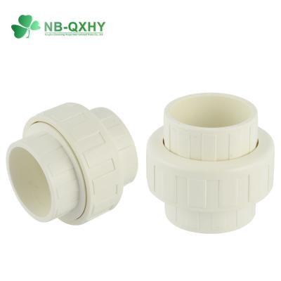 China Grijze PVC stopcontact Unie voor watervoorziening 2 inch PVC-U Sch40 leidingen Fittings 100% materiaal Te koop