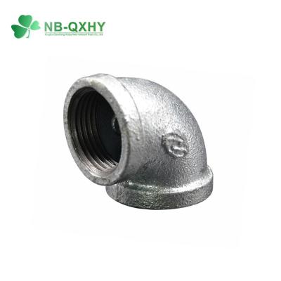 China Thread Connection Casting Steel Elbow Fitting 90 Degree Malleable Iron Pipe Fitting for sale