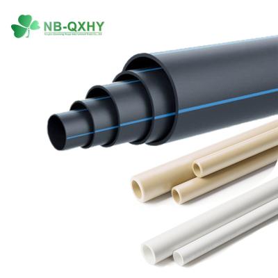 China NB-QXHY Tubos de plástico para água UPVC CPVC Sch40 Sch80 PPR PVC HDPE à venda