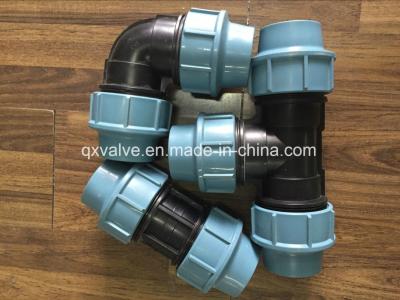 Cina Facile installazione Irrigazione con QX Fittings di compressione PP di dimensioni complete in vendita