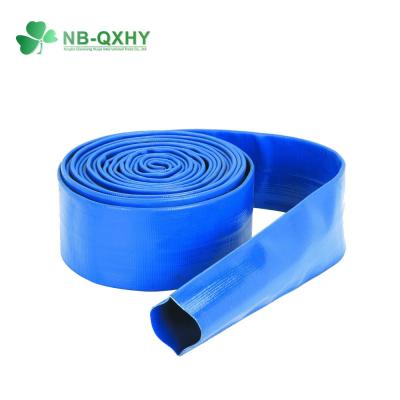 China Industrial Round PVC Lay Flat Flexible Discharge Water Pump Hose for Pumping Irrigation for sale