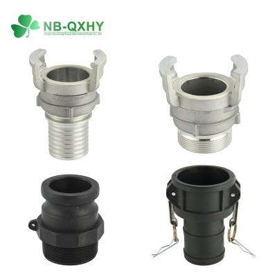 China Brushed Male Cam Lock Groove Fitting Camlock Couplertype F Thread Distribution Male for sale