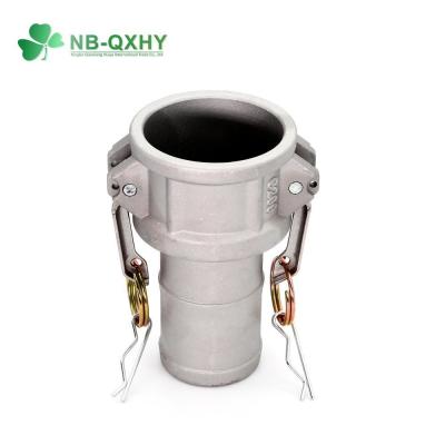 China Aluminum Alloy Flexible Hose Coupling Camlock Pipe Fittings Connector Sturdy Material for sale