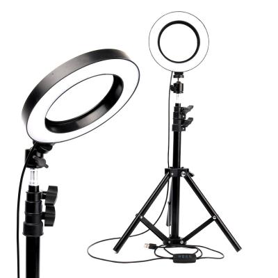 China Studio 480 LED Ring Light 5500K Dimmable Studio Camera Ring Light Brightness Photography 18 Inch Lamp with Tripod Stand for sale