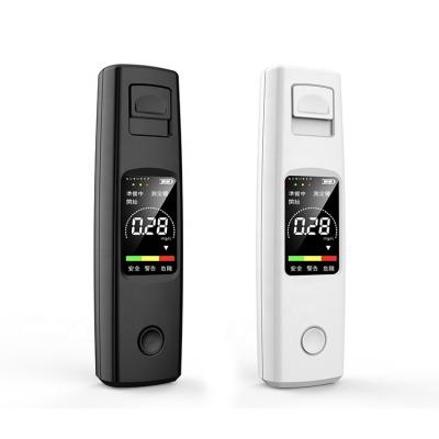 China ABS Alcohol Datalogger Breath Alcohol Concentration Detector Non-contact Breathalyzer Portable Breath Alcohol Tester for sale