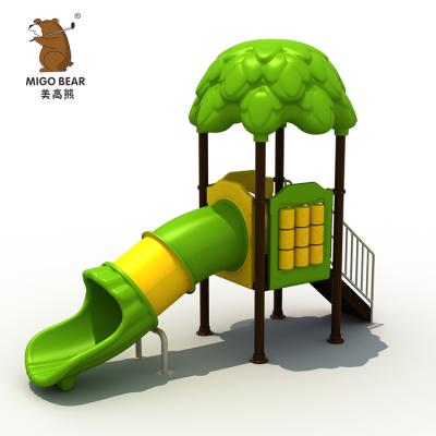 China New Product Eco-friendly School Garden Child Toy Big Slide Equipment Outdoor Portable Playground For Kids for sale