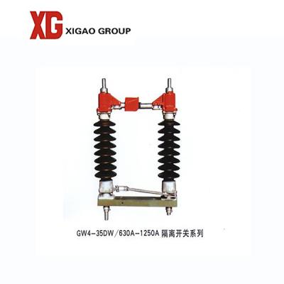 China 40.5kv 72.5kv 145kv GW4-126 3 Phasen-Trennungs-Schalter im Freien zu verkaufen