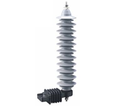 China 33KV 36kv 66KV 100KV Polymeric Oxide Station Zinc Oxide Surge Arrester for sale