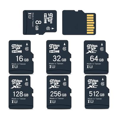 China Original plastic TF card can be customized with LOGO 8GB 16GB 32GB 64GB 128GB 256GB 512GB mobile phone memory card for sale